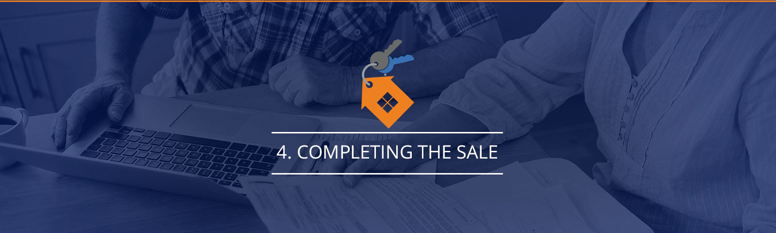 Completing the sale