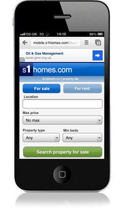 s1homes mobile site image