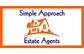 Simple Approach Estate Agents logo