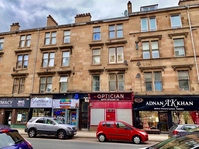 2 bedroom unfurnished flat to rent Crosshill